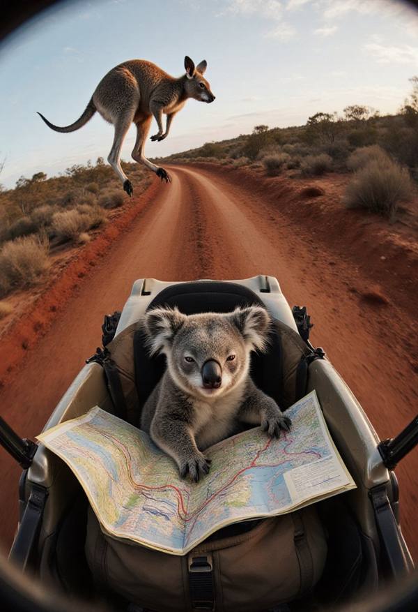 AI-generated image analyzed by PromptLens