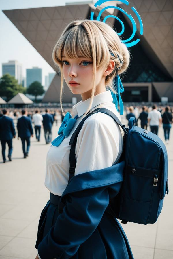 AI-generated image analyzed by PromptLens