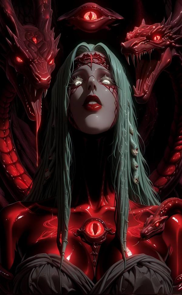 AI-generated image analyzed by PromptLens