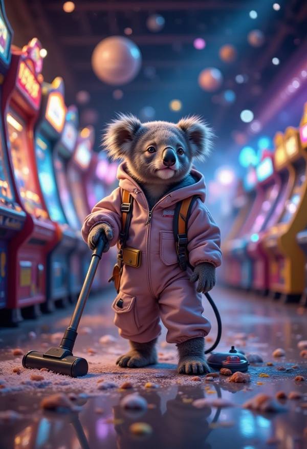 AI-generated image analyzed by PromptLens