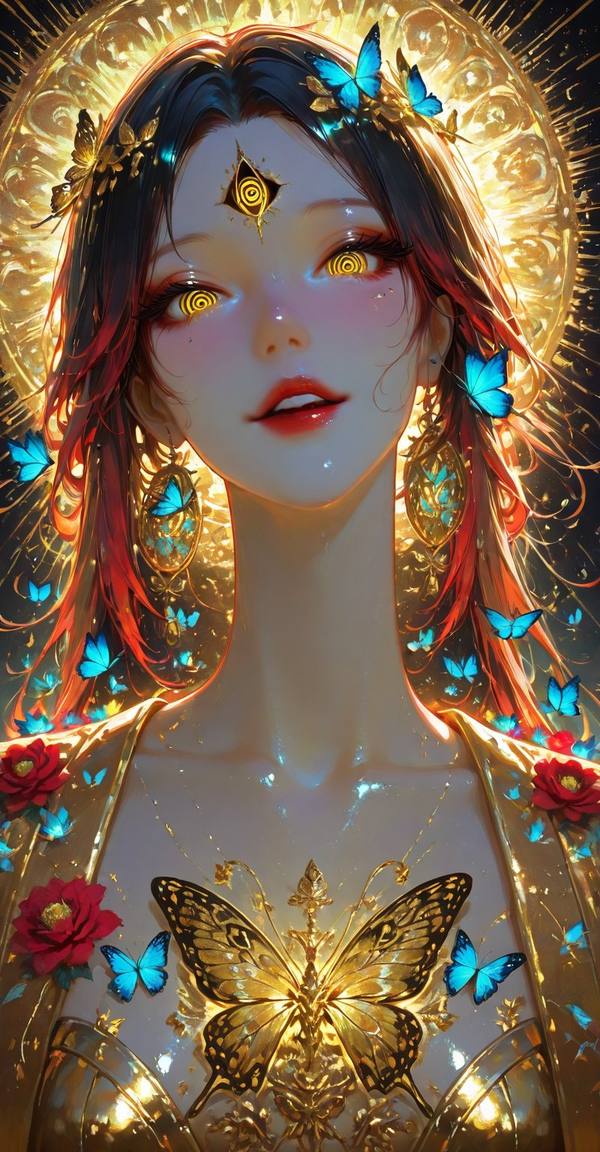 AI-generated image analyzed by PromptLens