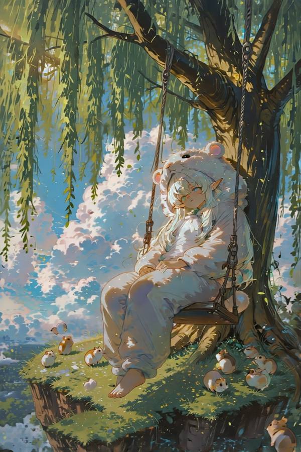 AI-generated image analyzed by PromptLens