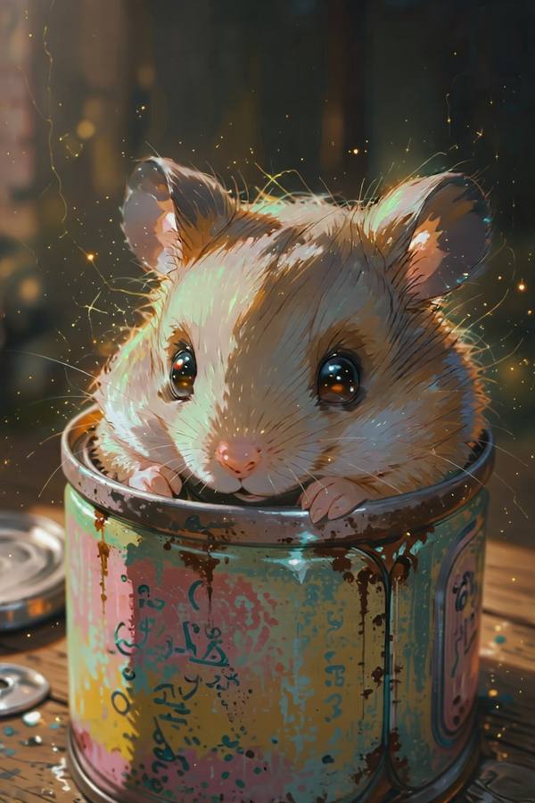 AI-generated image analyzed by PromptLens