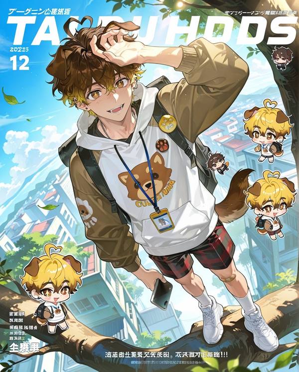 AI-generated image analyzed by PromptLens