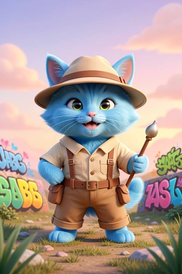 AI-generated image analyzed by PromptLens