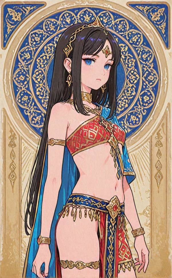 AI-generated image analyzed by PromptLens