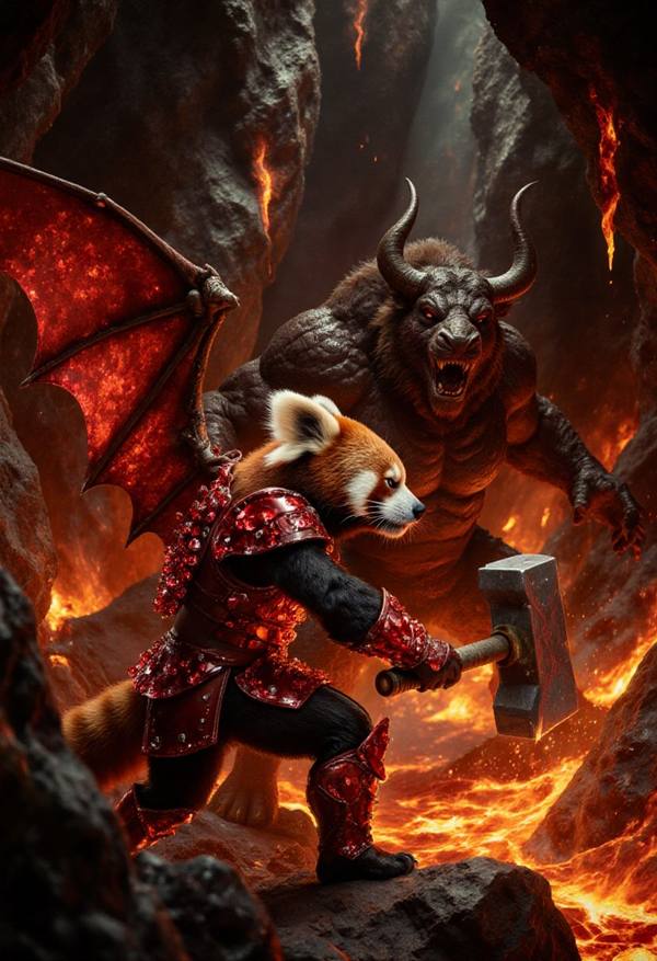 AI-generated image analyzed by PromptLens