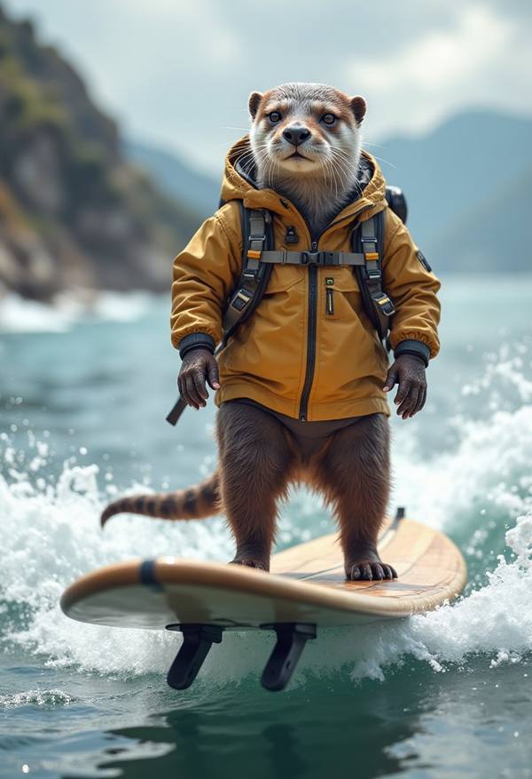 AI-generated image analyzed by PromptLens