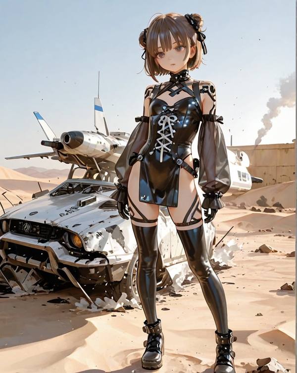 AI-generated image analyzed by PromptLens