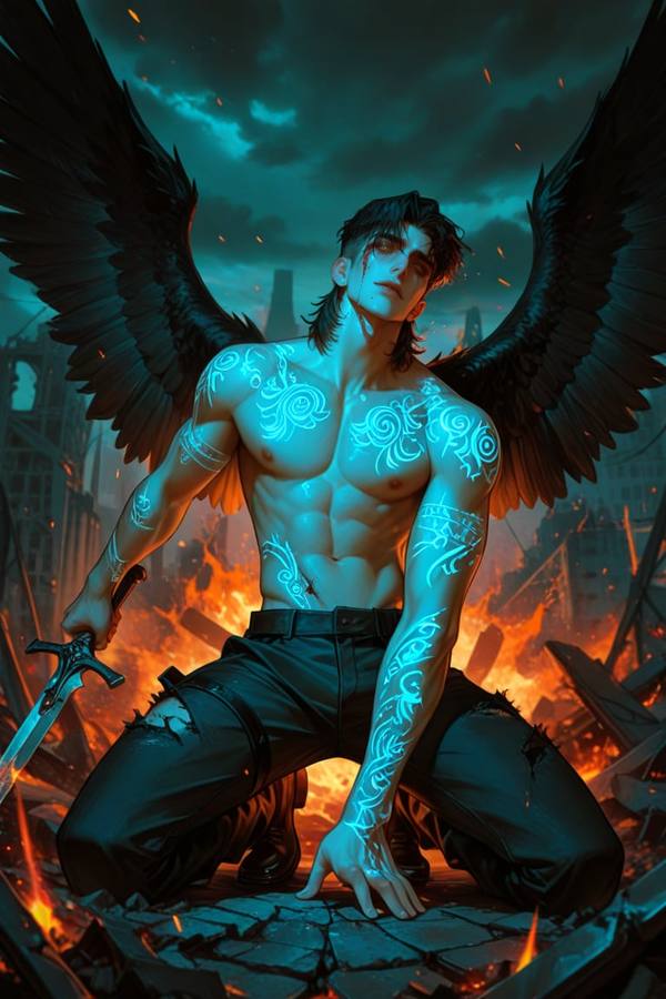 AI-generated image analyzed by PromptLens