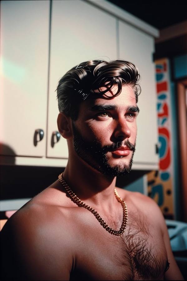 AI-generated image analyzed by PromptLens