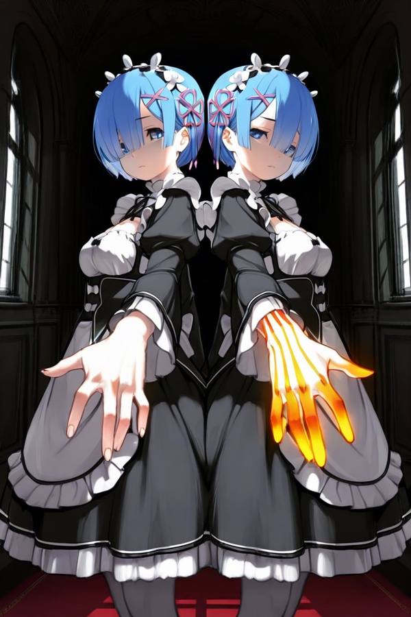 AI-generated image analyzed by PromptLens