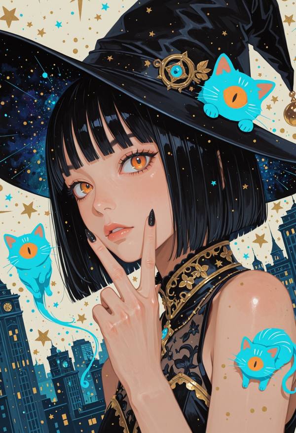 AI-generated image analyzed by PromptLens