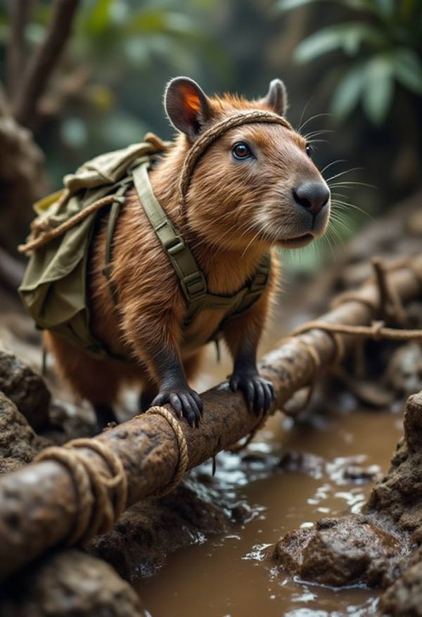 AI-generated image analyzed by PromptLens