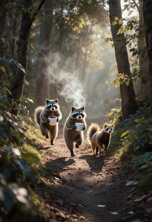 AI-generated image analyzed by PromptLens