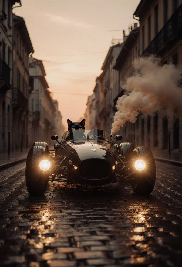 AI-generated image analyzed by PromptLens