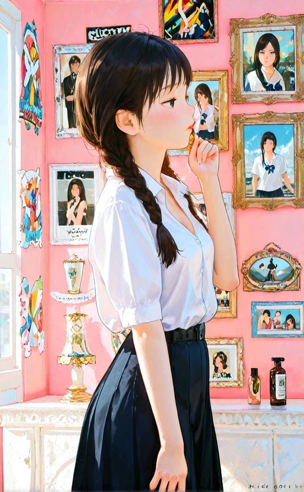 AI-generated image analyzed by PromptLens