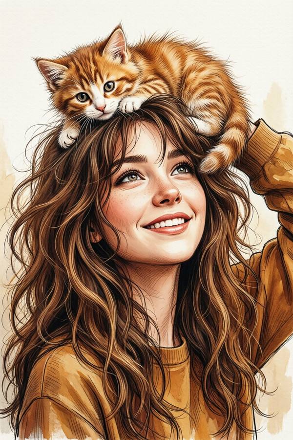 AI-generated image analyzed by PromptLens