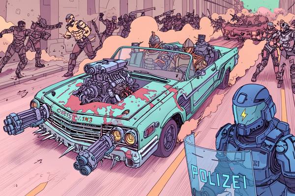 AI-generated image analyzed by PromptLens