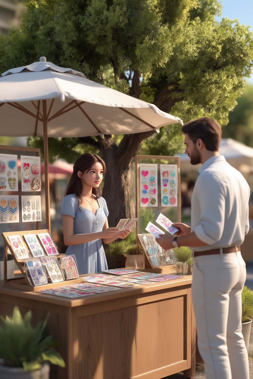 AI-generated image analyzed by PromptLens