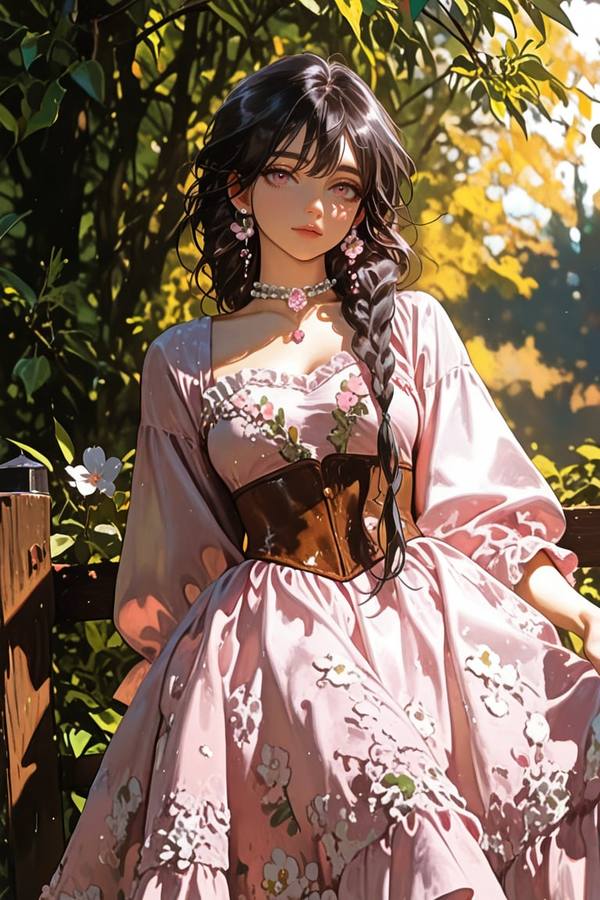 AI-generated image analyzed by PromptLens