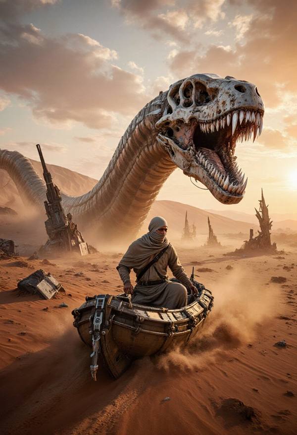 AI-generated image analyzed by PromptLens