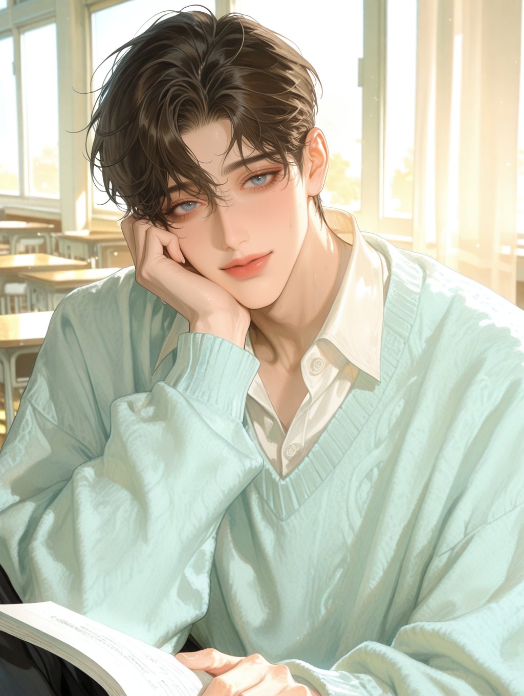 AI-generated image analyzed by PromptLens