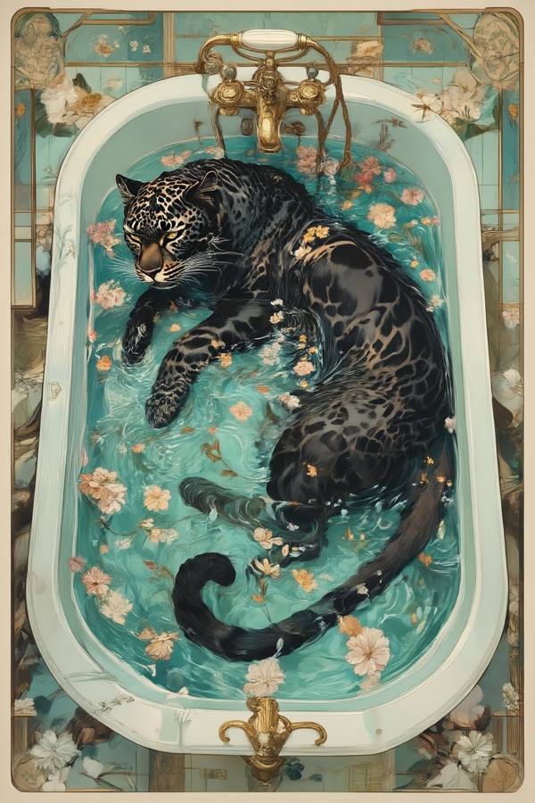 AI-generated image analyzed by PromptLens