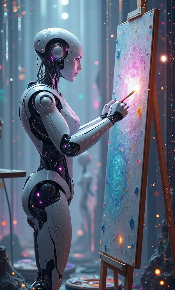 AI-generated image analyzed by PromptLens