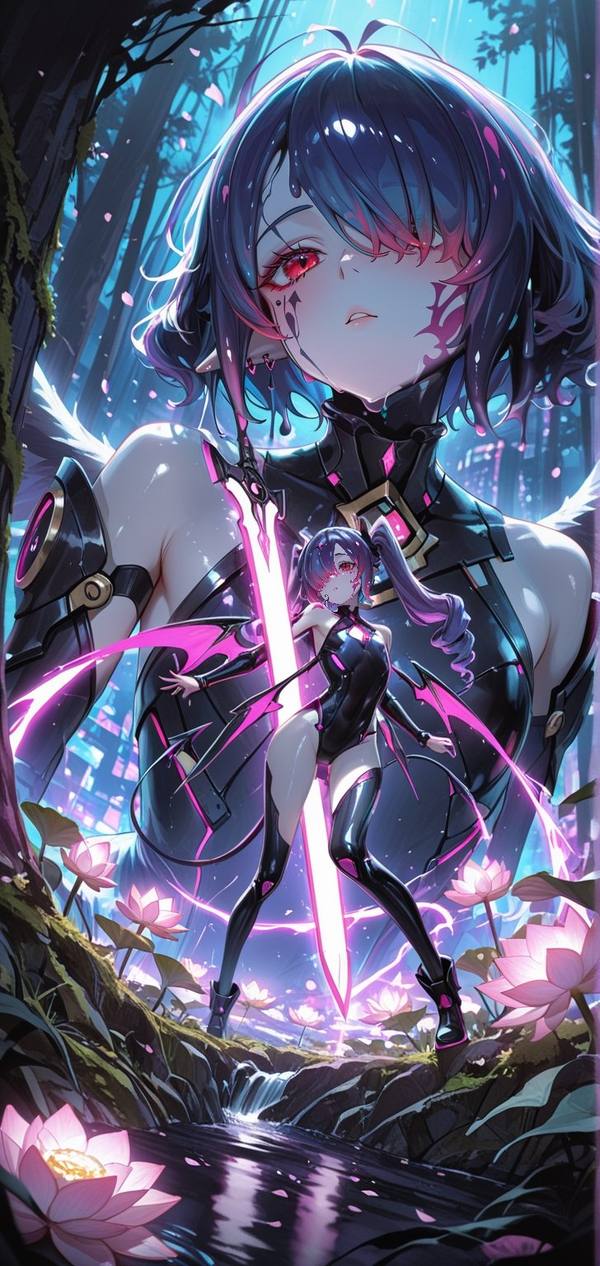 AI-generated image analyzed by PromptLens