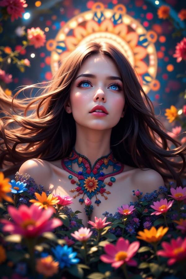 AI-generated image analyzed by PromptLens