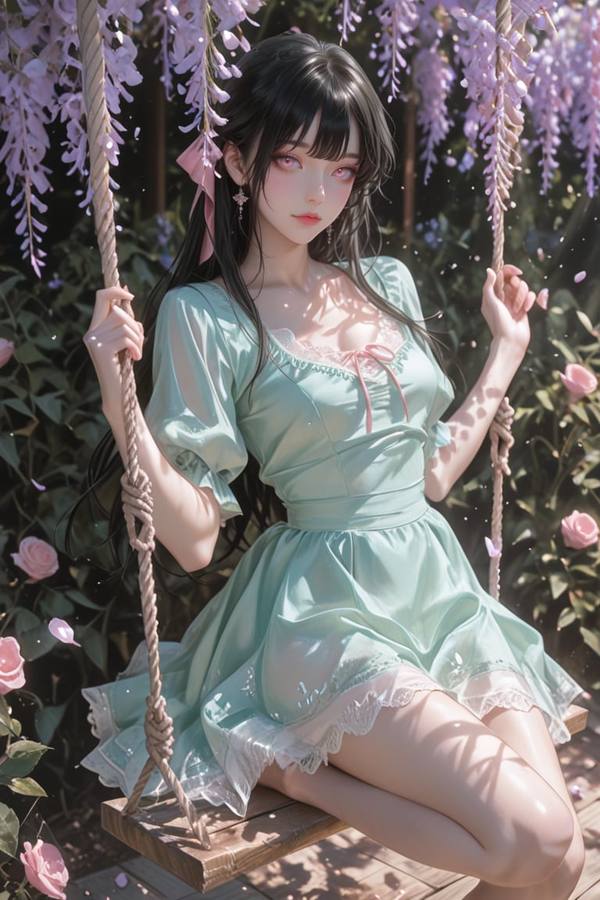 AI-generated image analyzed by PromptLens