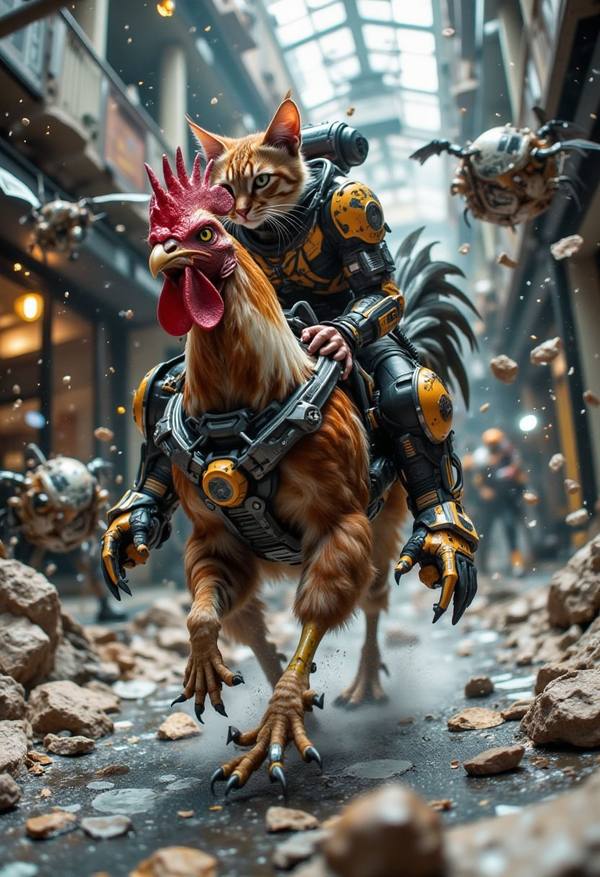 AI-generated image analyzed by PromptLens