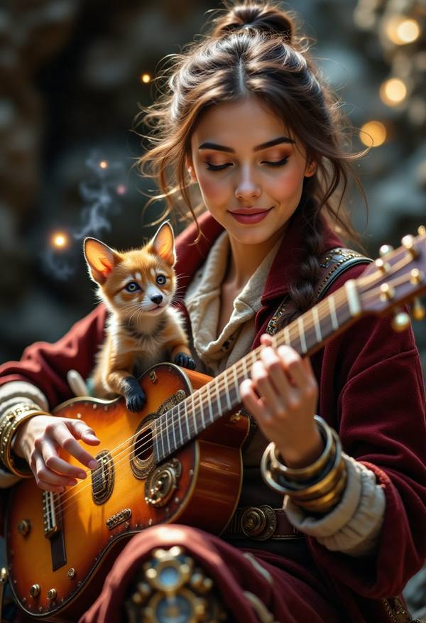 AI-generated image analyzed by PromptLens