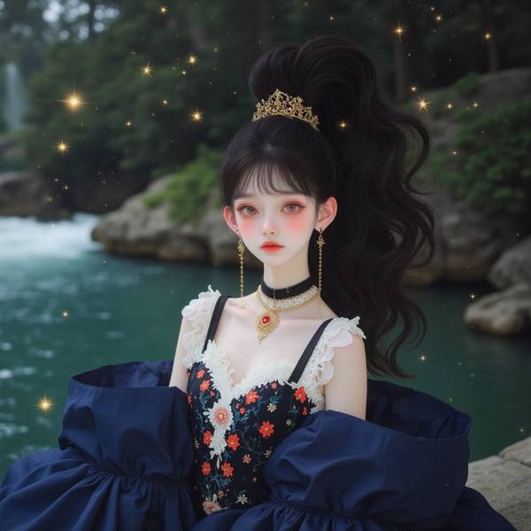 AI-generated image analyzed by PromptLens