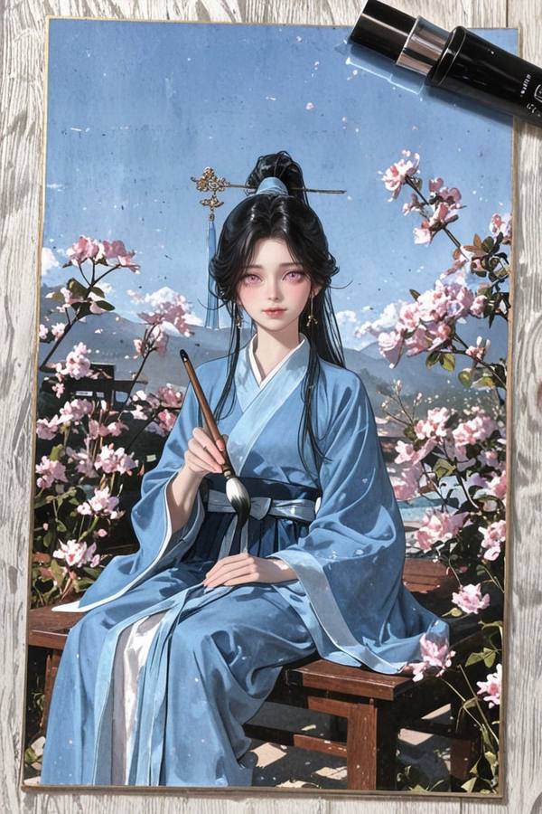 AI-generated image analyzed by PromptLens