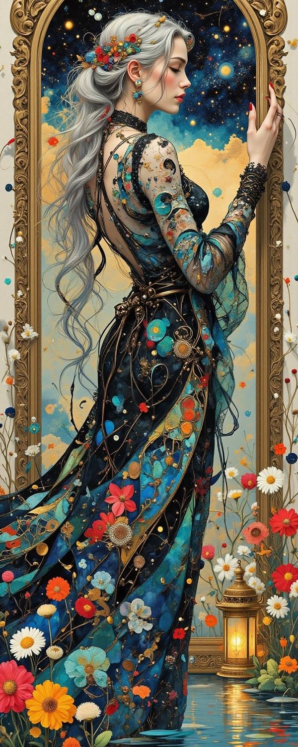 AI-generated image analyzed by PromptLens