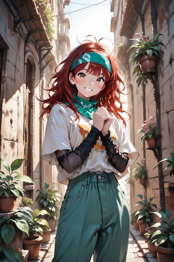 AI-generated image analyzed by PromptLens