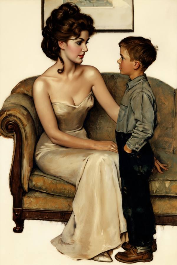 AI-generated image analyzed by PromptLens