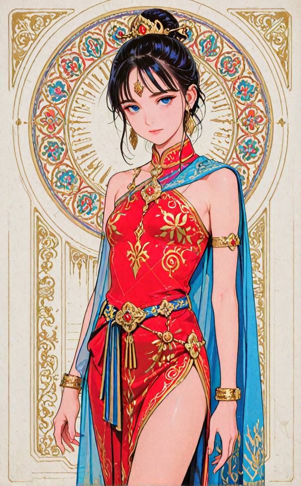 AI-generated image analyzed by PromptLens