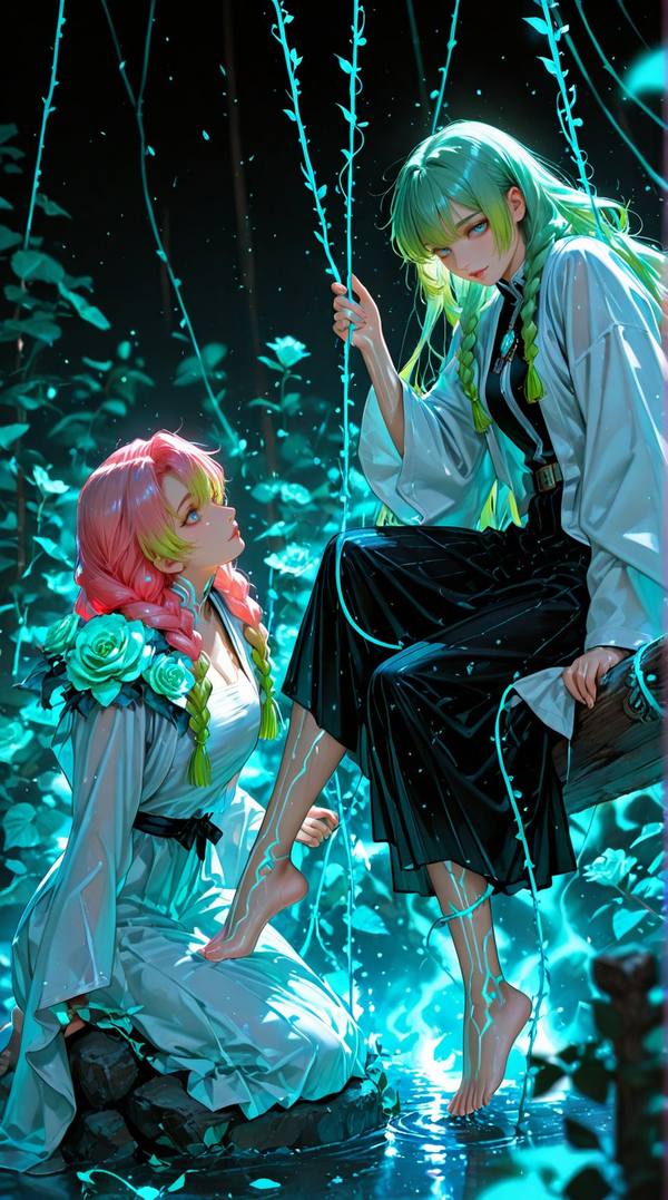 AI-generated image analyzed by PromptLens