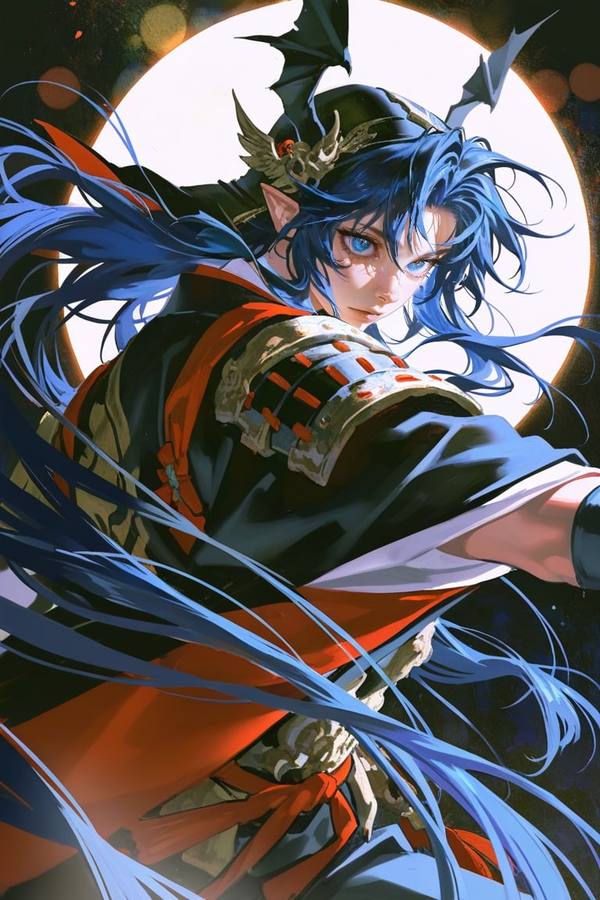 AI-generated image analyzed by PromptLens