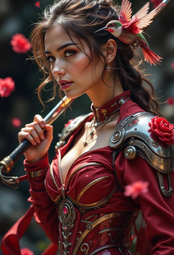 AI-generated image analyzed by PromptLens