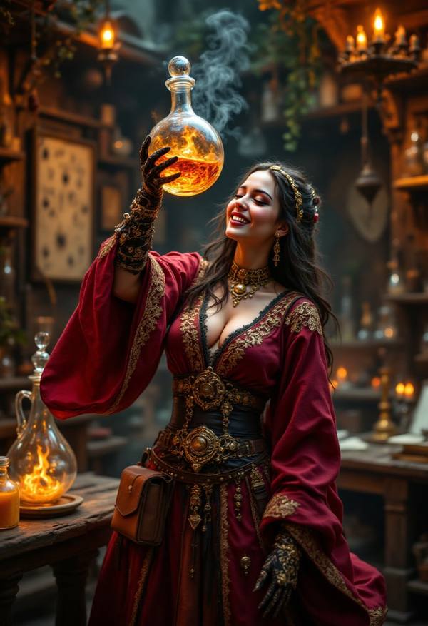 AI-generated image analyzed by PromptLens