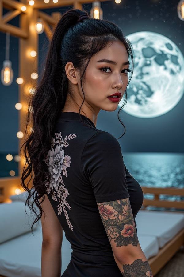 AI-generated image analyzed by PromptLens