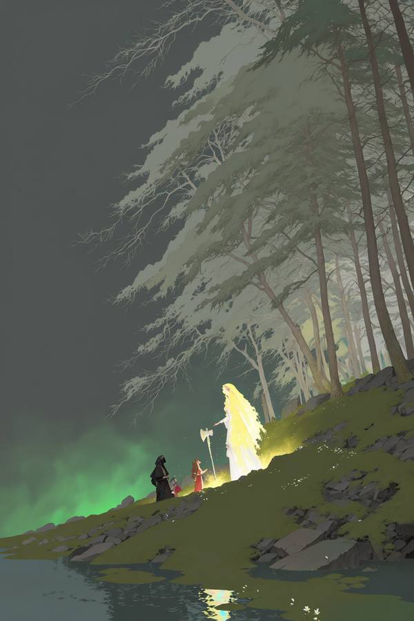 AI-generated image analyzed by PromptLens