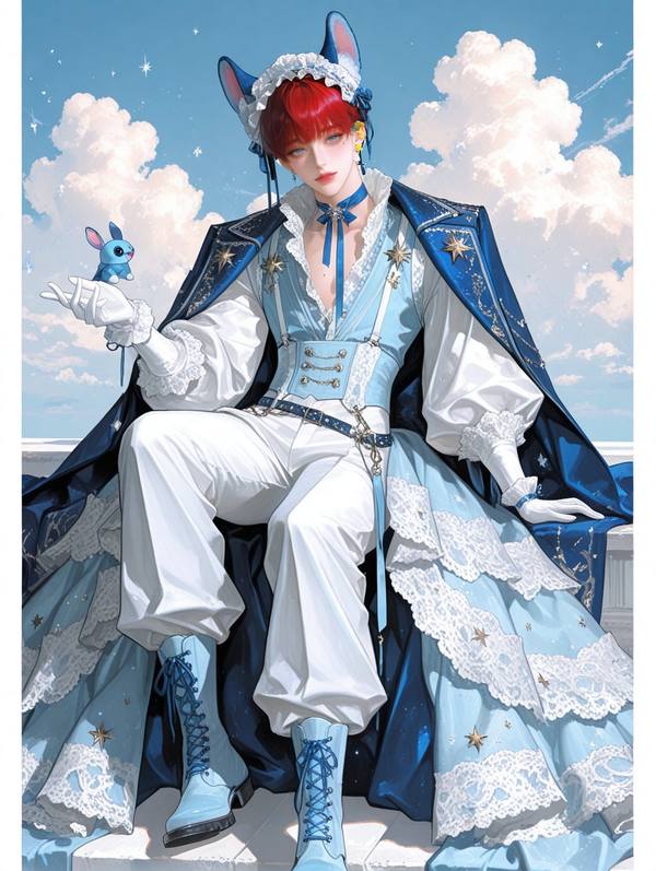 AI-generated image analyzed by PromptLens