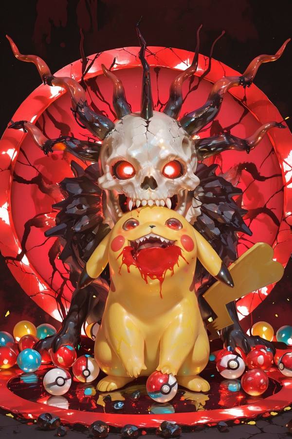 AI-generated image analyzed by PromptLens