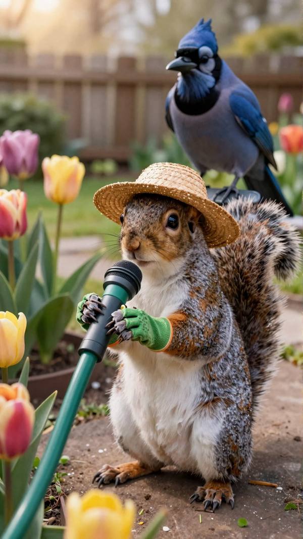 AI-generated image analyzed by PromptLens