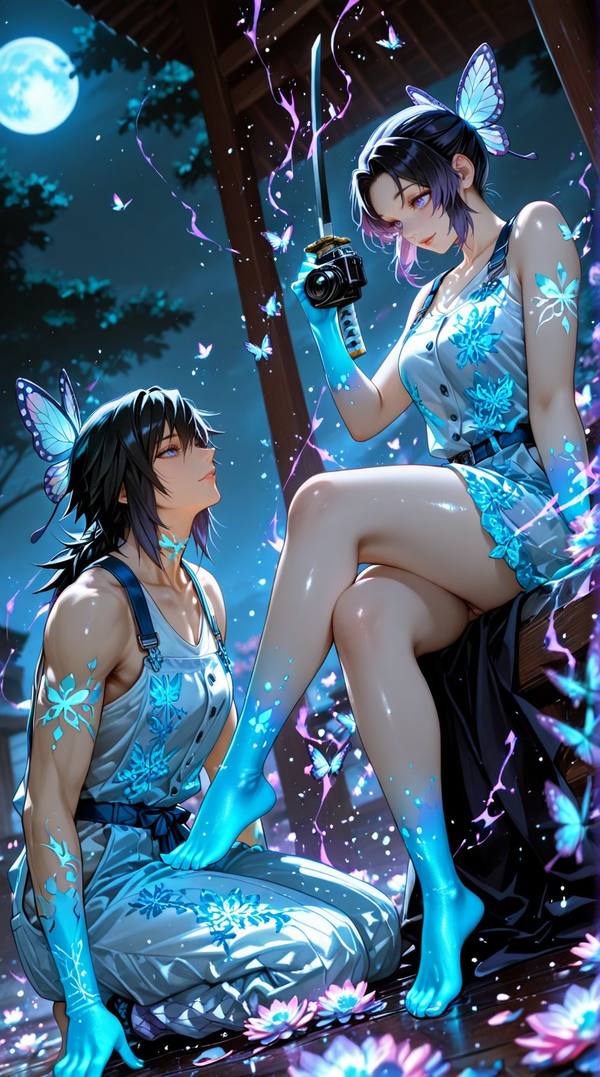 AI-generated image analyzed by PromptLens